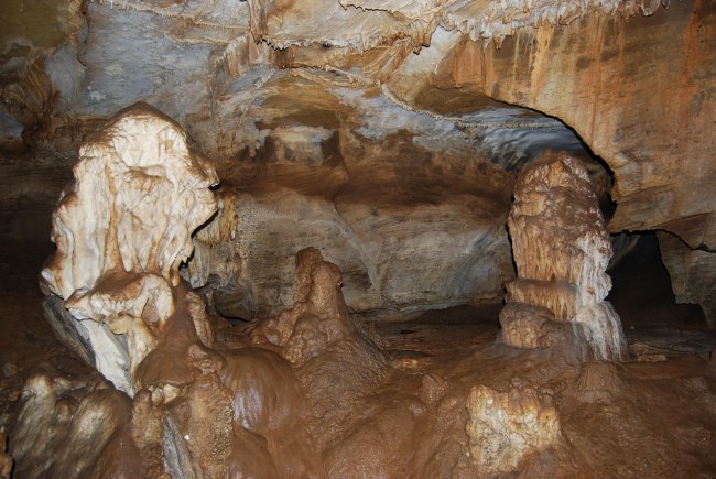 Otra imagen interior de la cueva